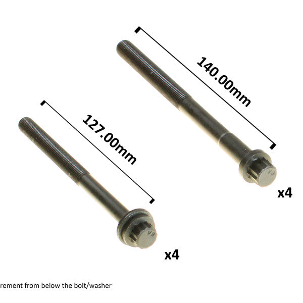 Head Bolt Set TOYOTA M15A-FXE HBS414 - PERMASEAL