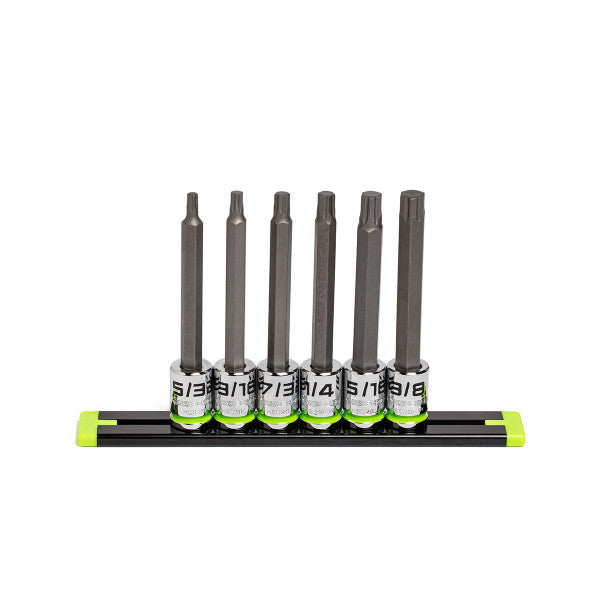 3/8DR LONG SAE HEX DR HBS6LS - GRIPEDGE