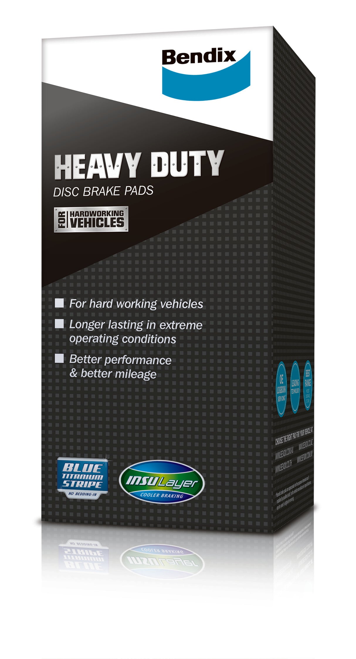 Heavy Duty Brake Pad S7054HD - Bendix