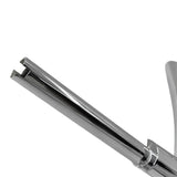12" Rise Handlebar Ape Hangers 1" Clamp Fat Bar Chrome Fit For Harley Honda Yamaha Suzuki Kawasaki Triumph HDB-HL001-SV - Machter