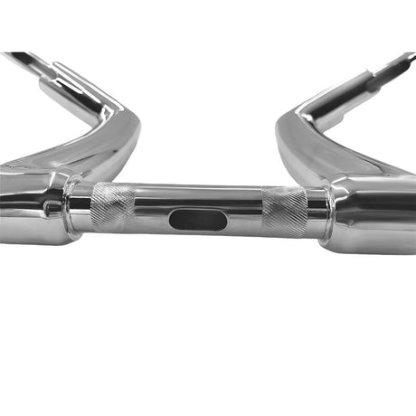12" Rise Handlebar Ape Hangers 1" Clamp Fat Bar Chrome Fit For Harley Honda Yamaha Suzuki Kawasaki Triumph - Machter