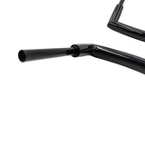 14" Rise Ape Hanger Handlebar 2" Fat Bar Black Fit For Harley Davidson Sportster XL883 XL1200 X48 72 Street Bob Dyna HDB-HL002-BL - Machter
