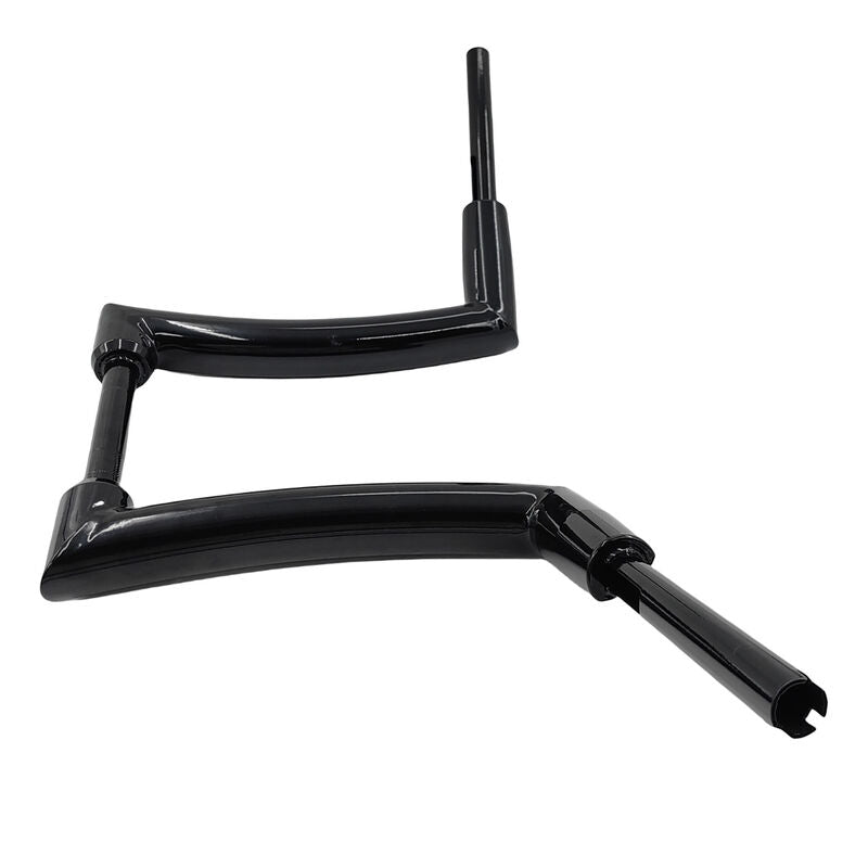 14" Rise Ape Hanger Handlebar 2" Fat Bar Black Fit For Harley Davidson Sportster XL883 XL1200 X48 72 Street Bob Dyna HDB-HL002-BL - Machter