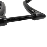 14" Rise Ape Hanger Handlebar 2" Fat Bar Black Fit For Harley Davidson Sportster XL883 XL1200 X48 72 Street Bob Dyna HDB-HL002-BL - Machter
