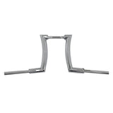 14" Rise 2" Ape Hanger Handlebar Chrome Fit For Harley Davidson Sportster XL883 XL1200 X48 72 Street Bob Dyna HDB-HL003-SV - Machter