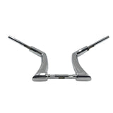 14" Rise 2" Ape Hanger Handlebar Chrome Fit For Harley Davidson Sportster XL883 XL1200 X48 72 Street Bob Dyna HDB-HL003-SV - Machter