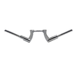 14" Rise 2" Ape Hanger Handlebar Chrome Fit For Harley Davidson Sportster XL883 XL1200 X48 72 Street Bob Dyna HDB-HL003-SV - Machter