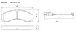 Heavy Duty HDCP1954 (DB1954) Ceramic Brake Pads  - Premier Performance Auto Parts | Universal Auto Spares