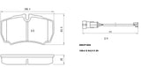 Heavy Duty HDCP1955 (DB1955) Ceramic Brake Pads  - Premier Performance Auto Parts | Universal Auto Spares