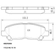 Heavy Duty HDCP2005 (DB2005) Ceramic Brake Pads  - Premier Performance Auto Parts | Universal Auto Spares