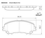 Heavy Duty HDCP2345 (DB2345) Ceramic Brake Pads  - Premier Performance Auto Parts | Universal Auto Spares