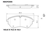 Ceramic DB2595 Brake Pads Heavy Duty DB2595 HDCP2595 - Premier Performance Auto Parts | Universal Auto Spares