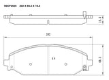 Ceramic Brake Pads HDCP2635 (DB2635)  - Premier Performance Auto Parts (Copy) | Universal Auto Spares