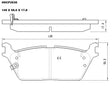Ceramic Brake Pads HDCP2636 (DB2636)  - Premier Performance Auto Parts | Universal Auto Spares