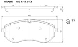 Ceramic DB2683 Brake Pads Heavy Duty DB2683 HDCP2683 - Premier Performance Auto Parts | Universal Auto Spares
