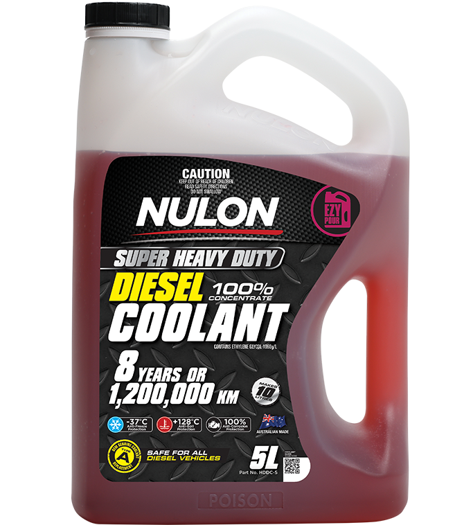 Super Heavy Duty Diesel Coolant 100% Concentrate 5L - Nulon | Universal Auto Spares