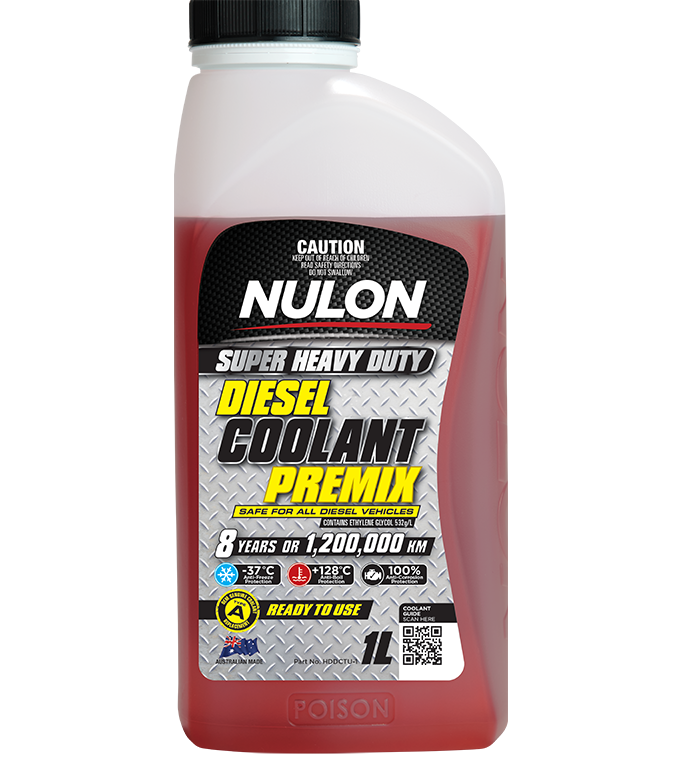 Super Heavy Duty Diesel Coolant Premix - Nulon | Universal Auto Spares