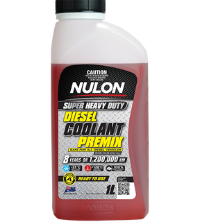 Super Heavy Duty Diesel Coolant Premix - Nulon 1L