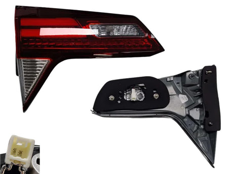 Tail Light (Inner, LHS) Smoky Lens, 2 Light Bar LED Honda HR-V RU SERIES 2 2018 - 2022 HDHR-TAL-12L - Sterling Parts