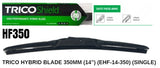 Hybrid Blade 350MM (14") (EHF-14-350) (Single) HF350 - Trico | Universal Auto Spares