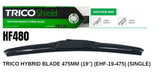 Hybrid Blade 475MM (19") (EHF-19-475) (Single) HF480 - Trico | Universal Auto Spares