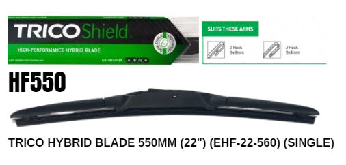 Hybrid Blade 550MM (22") (EHF-22-560) (Single) HF550 - Trico | Universal Auto Spares