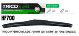 Hybrid Blade 700MM (28") (EHF-28-700) (Single) HF700 - Trico | Universal Auto Spares