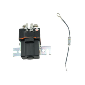 48V Golf Cart Solenoid W/ Resistor Fit For Club Car DS Precedent 101908701 1014947 HFR-GOLF01 - Machter
