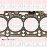 Head Gasket VOLKSWAGEN CAYB CAYC CAYD HG1663B - FAI