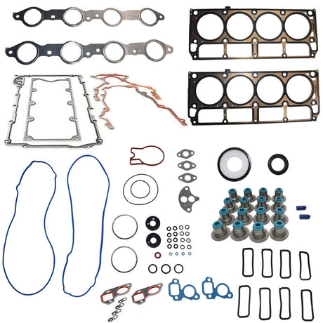 Engine Exhaust Timing Cover Head Gasket Kit Fit For Holden LS1 5.7 V8 HSV Maloo GTS HGKIT-HLN002 - Machter