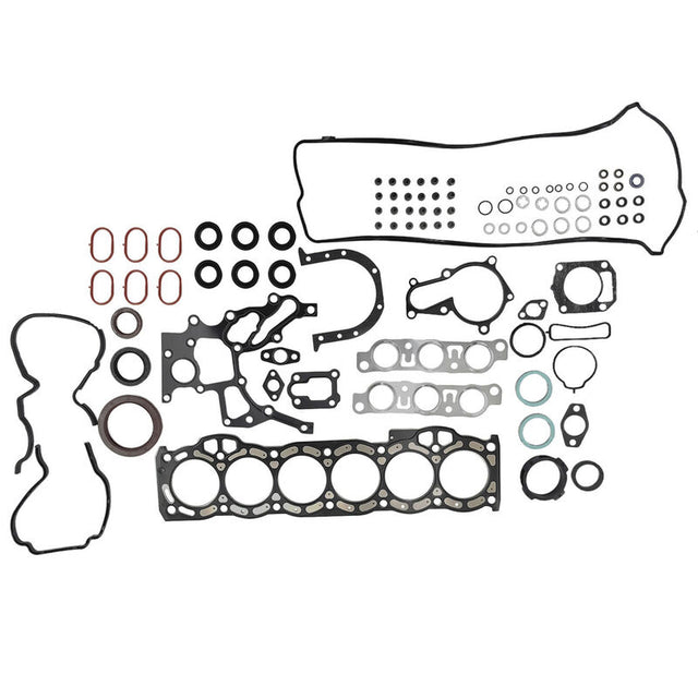 VRS Cylinder Head Gasket Set Kit Fit For Lexus IS200 GXE10 2.0L 1G-FE V-DOHC 24V Belt Drive EFI 03/1999-10/2005 HGKIT-TA014 - Machter