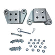 1 x Set Of Fold Away Hinge Kit Zinc Plated Suit For 3x3 Trailer Tongue HINGE-3X3 - Machter