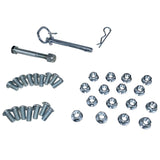 1 x Set Of Fold Away Hinge Kit Zinc Plated Suit For 3x3 Trailer Tongue HINGE-3X3 - Machter