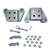 1 x Set Of Fold Away Hinge Kit Zinc Plated Suit For 3x3 Trailer Tongue HINGE-3X3 - Machter