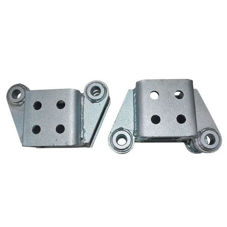 1 x Set Of Fold Away Hinge Kit Zinc Plated Suit For 3x3 Trailer Tongue - Machter