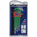 Torx Key Set 9 Piece T10-T50 Long Arm Ball Point - Tool King