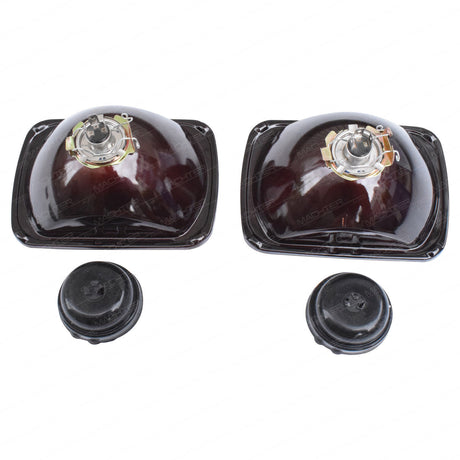 7 x 5 Inches Headlight H4 Upgrade Kit Fit For Hilux 83-05 Hi Watt Globes 1 Pair - Machter