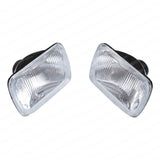 7 x 5 Inches Headlight H4 Upgrade Kit Fit For Hilux 83-05 Hi Watt Globes 1 Pair HL-001S - Machter