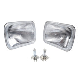Headlight H4 Kit Fit For Mitsubishi Triton 1986-2006 60/55W Globes 1 Pair HL-003S - Machter