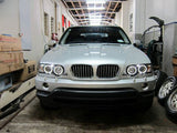 CCFL Angel-Eyes Projector Head Lights Fit For BMW X5 E53 PRE LCI 2000-2003 HL-BMW021LS - Machter