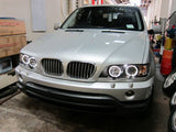 CCFL Angel-Eyes Projector Head Lights Fit For BMW X5 E53 PRE LCI 2000-2003 HL-BMW021LS - Machter