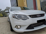Black LED DRL Headlights Fit For Ford Falcon FG Sedan FPV XR6 XR8 2007-2014 HL-FD026LS - Machter