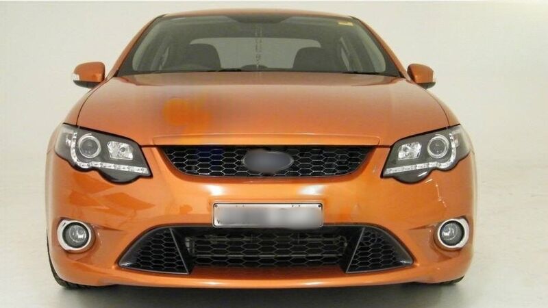 Black LED DRL Headlights Fit For Ford Falcon FG Sedan FPV XR6 XR8 2007-2014 HL-FD026LS - Machter