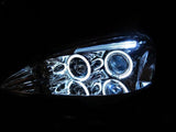Clear LED Angel-Eyes Projector Headlights Fit For Honda Integra DC5 Type S Type R 2001-2003 HL-HD023LS - Machter