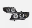 Black 3D DRL Projector LED Signal Headlights Fit For BMW 3-Series E91 E90 Sedan 2009-2012 HL-HD031LS - Machter