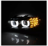 Black 3D DRL Projector LED Signal Headlights Fit For BMW 3-Series E91 E90 Sedan 2009-2012 HL-HD031LS - Machter