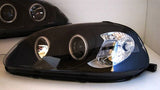 Black CCFL Angle Eye Projector Headlights Fit For Honda CIVIC EK VTIR VTIS 1999-2000 HL-HD032LS - Machter