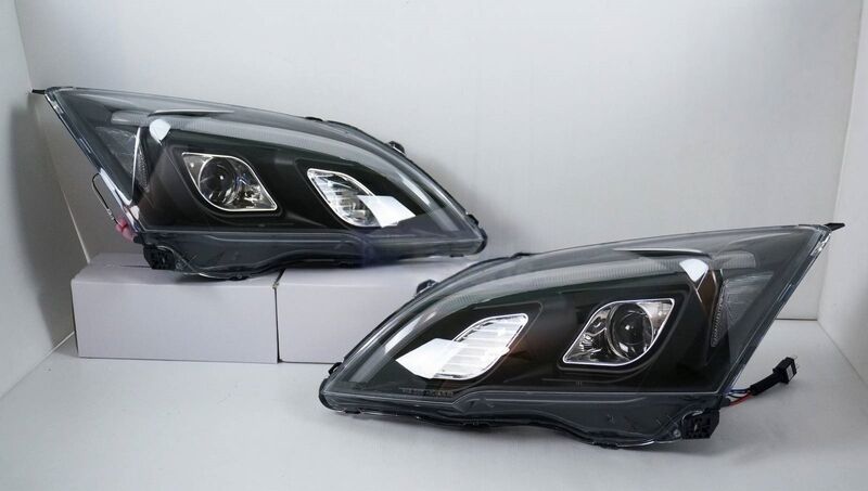 3D LED DRL Looks Projector Headlights Fit For Honda CR-V CRV 2007-2012 HL-HD033LS - Machter