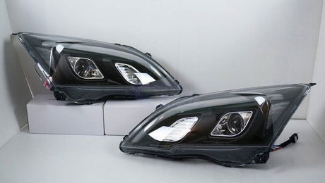 3D LED DRL Looks Projector Headlights Fit For Honda CR-V CRV 2007-2012 - Machter