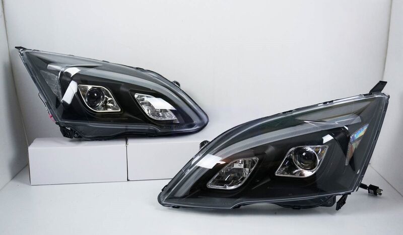 3D LED DRL Looks Projector Headlights Fit For Honda CR-V CRV 2007-2012 HL-HD033LS - Machter